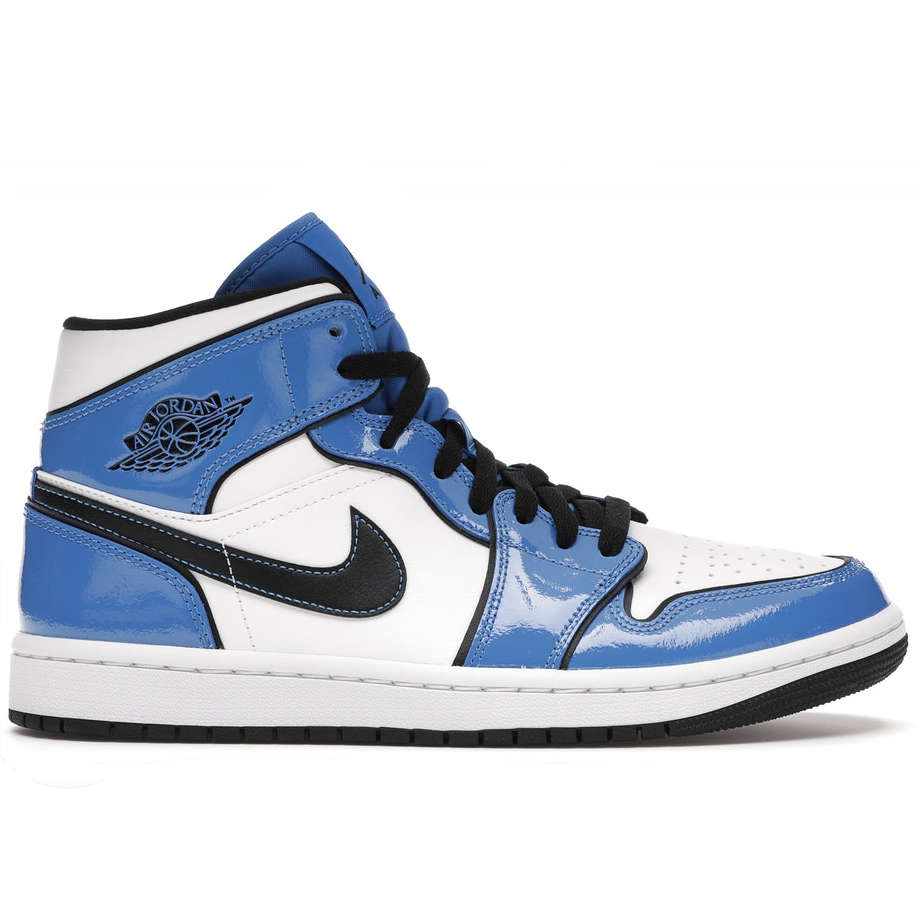JORDAN 1 MID SIGNAL BLUE – TheOnlineSneakers