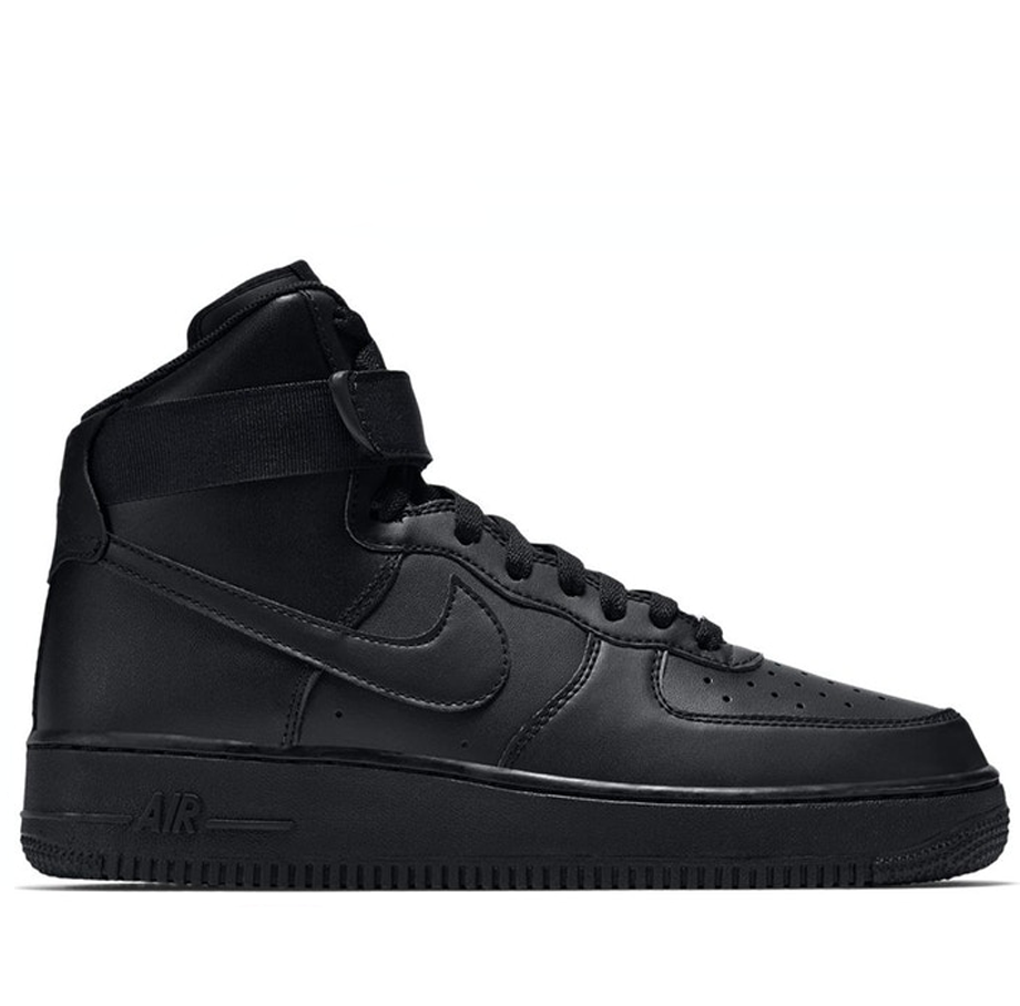 NIKE AIR FORCE HIGH BLACK – TheOnlineSneakers