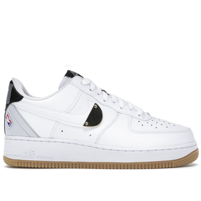 NIKE AIR FORCE 1 LOW NBA WHITE GREY GUM – TheOnlineSneakers